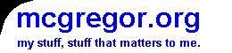 Welcome to mcgregor.org